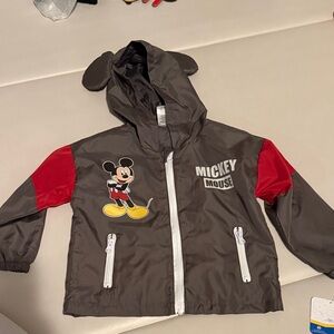 Mickey Mouse Kid’s Zipper Jacket with Hoodie Size 3T